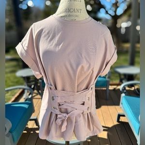 NWT Express Short-Sleeve Top